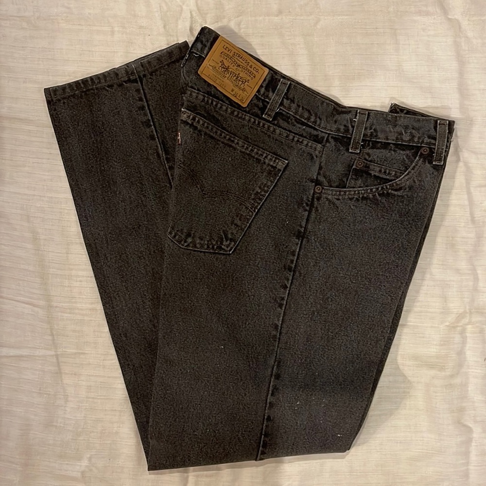 Levi’s Black 505 zipper fly jeans
